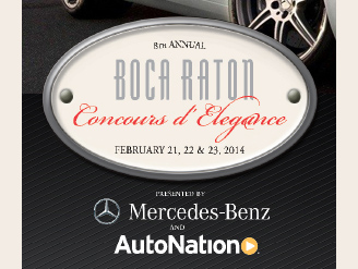 Boca Raton Concours d'Elegance, 21-23 февраля 2014, США